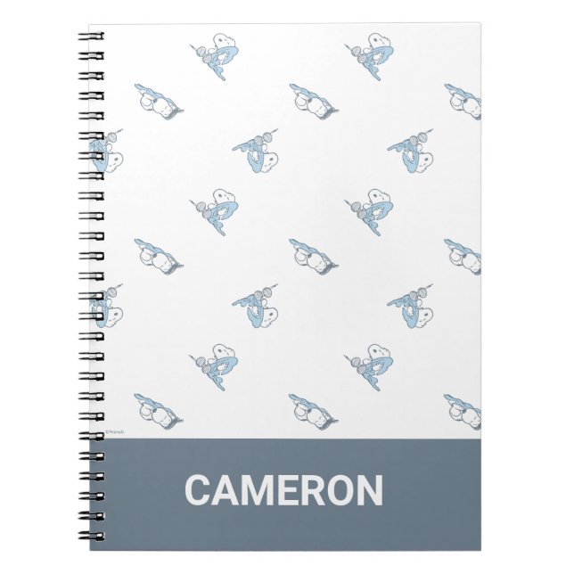 Carnet Peanuts | motif Snoopy Nap Time (Devant)