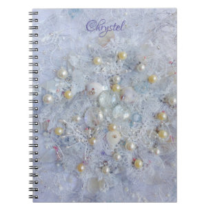 Carnet Pearl blanche et Shell