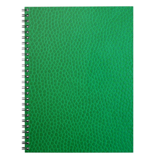 Carnet Peau peau verte texture peau (Devant)