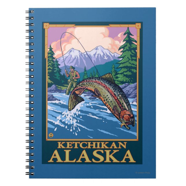 Carnet Pêche à la mouche - Ketchikan, Alaska (Devant)