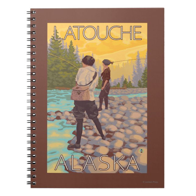 Carnet Pêche à la mouche - Latouche, Alaska (Devant)