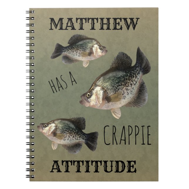 Carnet Pêche à l'attitude de la rappie (Devant)
