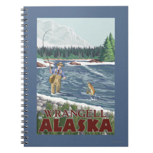 Carnet Pêcheur de mouche - Wrangell, Alaska