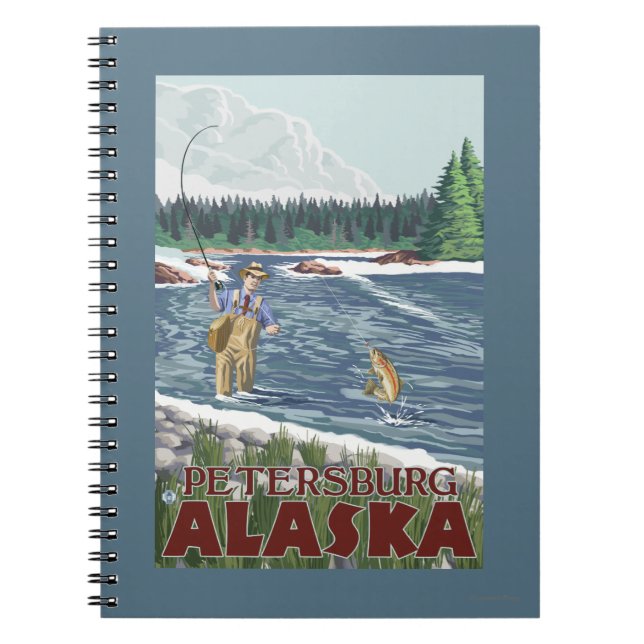 Carnet Pêcheur de vol - Petersburg, Alaska (Devant)