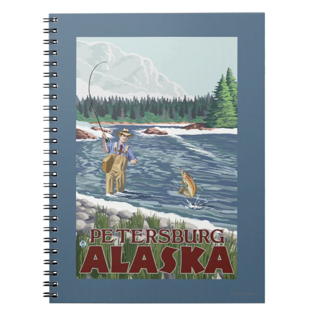 Carnet Pêcheur de vol - Petersburg, Alaska (Devant)