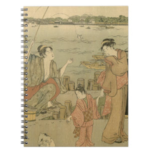 Carnet Pêcheurs Japonais