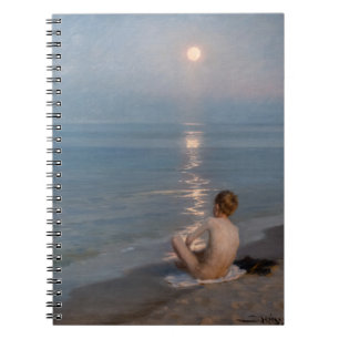 Carnet Peder Severin Kroyer - Garçons Se baigner à Skagen