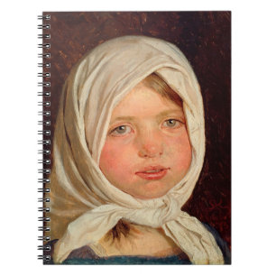 Carnet Peder Severin Kroyer - Petite fille de Hornbaek