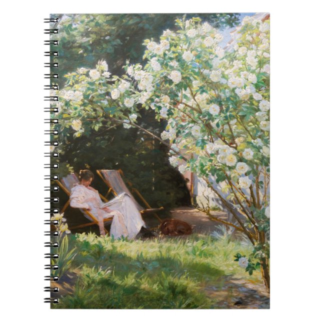 Carnet Peder Severin Kroyer - Roses (Devant)