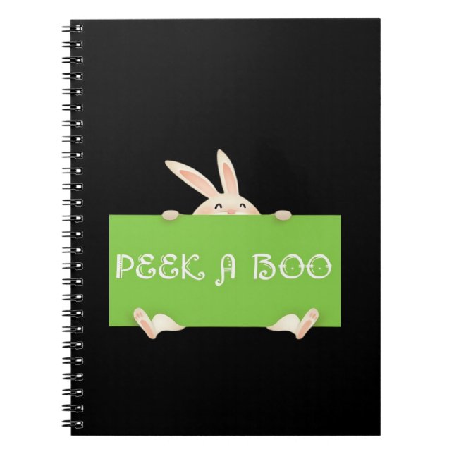 Carnet Peekaboo Bunny (Devant)