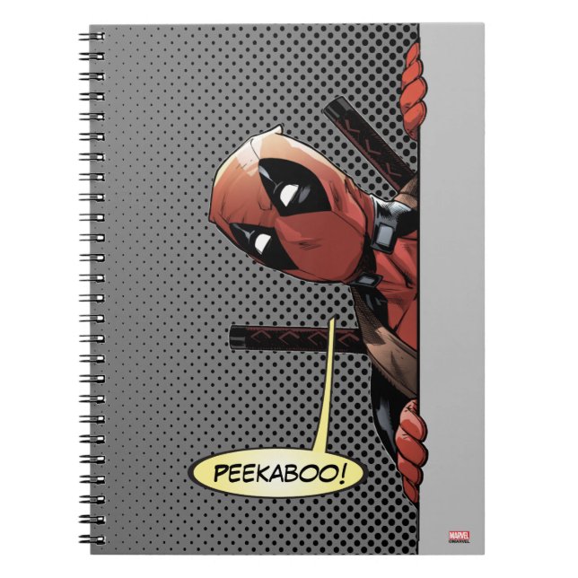 Carnet Peekaboo Deadpool (Devant)