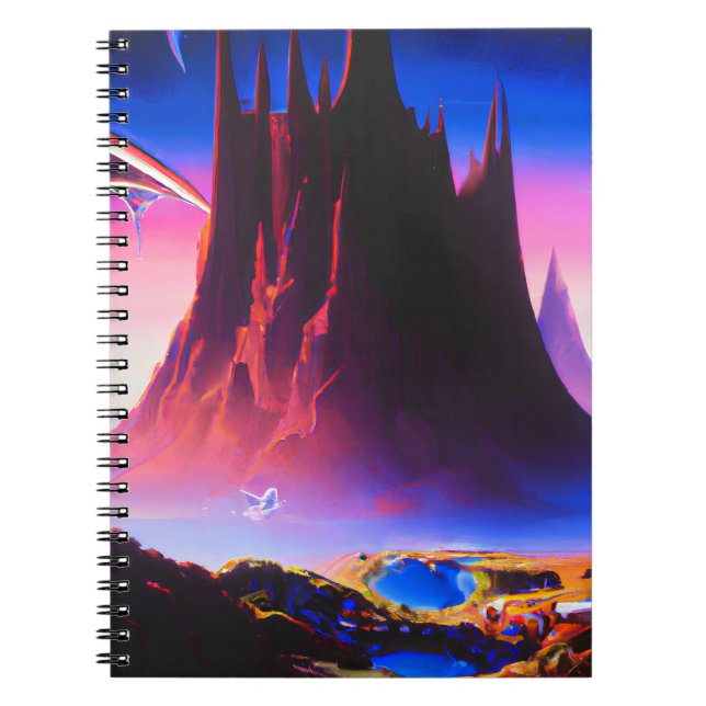Carnet Peinture à l'huile Dream World (Devant)
