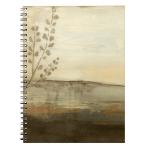 Carnet Peinture à l'huile moderne de paysage de coucher