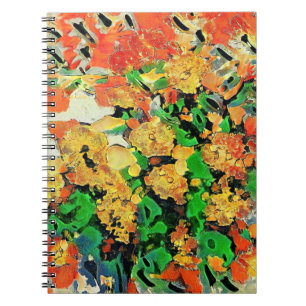 Carnet Peinture à l'huile Retro : Van Gogh Monet