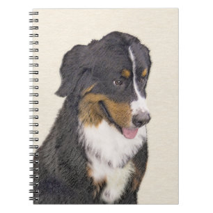 Carnet Peinture bernoise de chien de montagne - Art origi