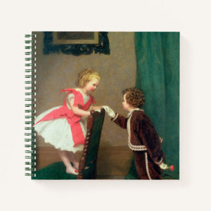 Carnet Peinture classique vintage d'enfants victoriens