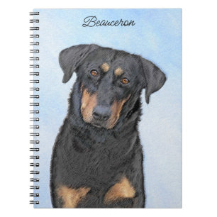 Carnet Peinture de Beauceron - Cute Original Chien Art