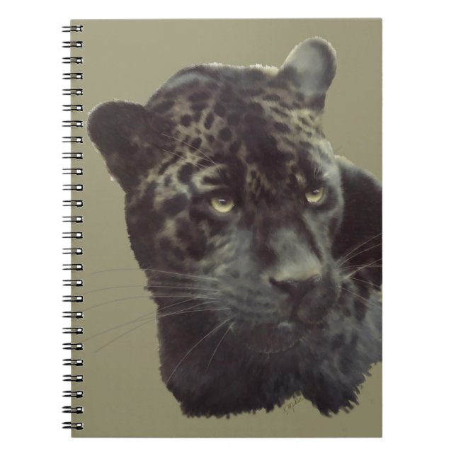 Carnet Peinture de Jaguar (Devant)