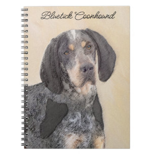 Carnet Peinture de linge bluetick - mignon chien original