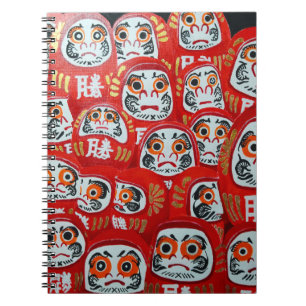 Carnet Peinture de poupées Daruma par Alfred Fox