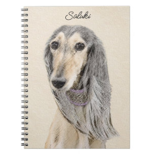 Carnet Peinture de Saluki (Faune) - Cute Original Chien A