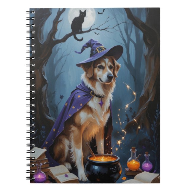 Carnet Peinture d'Halloween fantaisiste (Devant)