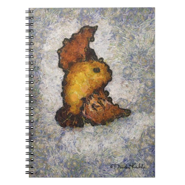 Carnet Peinture d'oiseaux à la Frida Kahlo Monet (Devant)