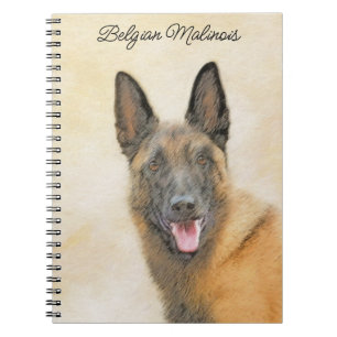 Carnet Peinture Malinoise belge - Cute Original Chien Art