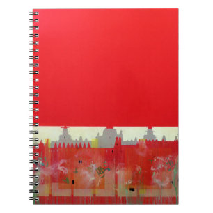 Carnet Peinture rouge