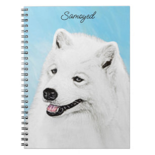 Carnet Peinture Samoyed - Cute Original Chien Art