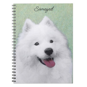 Carnet Peinture Samoyed - Cute Original Chien Art