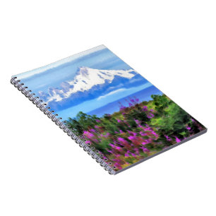 Carnet Peinture sauvage surréelle en Alaska