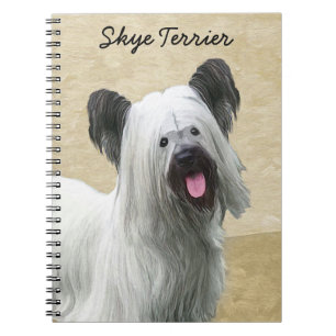 Carnet Peinture Skye Terrier - Cute Original Chien Art