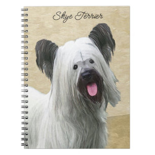 Carnet Peinture Skye Terrier - Cute Original Chien Art