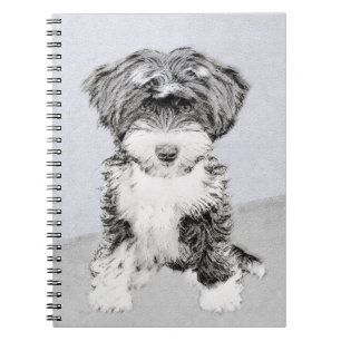 Carnet Peinture Tibétaine Terrier - Cute Original Chien A