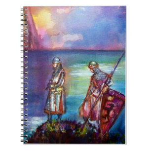 Carnet PENDRAGON Chevaliers médiévaux, Coucher de soleil 