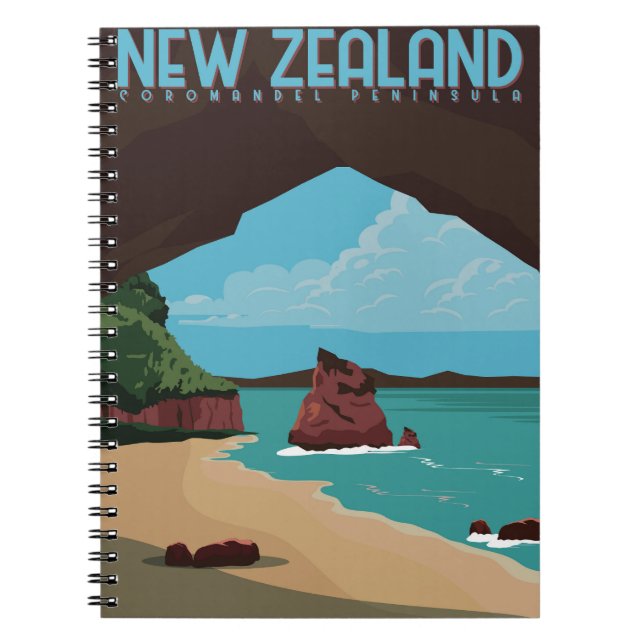 Carnet Péninsule Coromandel (Devant)