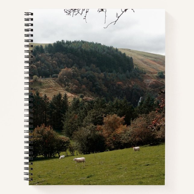 Carnet Pennant Valley Wales (Devant)