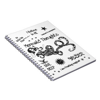Carnet Pensées de sirène