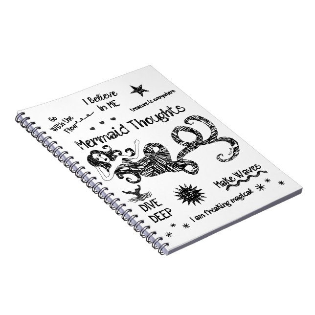 Carnet Pensées de sirène (Côté Droit)