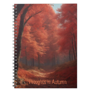 Carnet Pensées en Automne