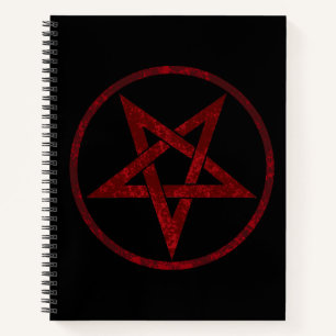 Carnet Pentagram Red Devil