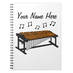 Carnet Percussionniste Percussionniste Marimba Personnali