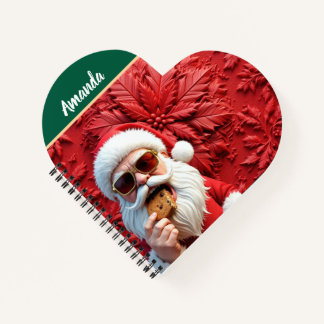 Carnet Père Noël cool