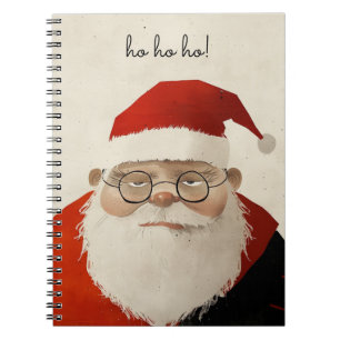 Carnet Père Noël fatigué
