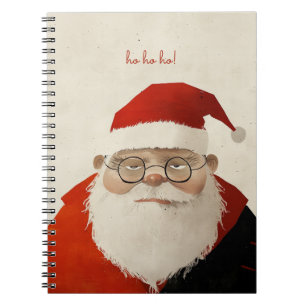 Carnet Père Noël fatigué