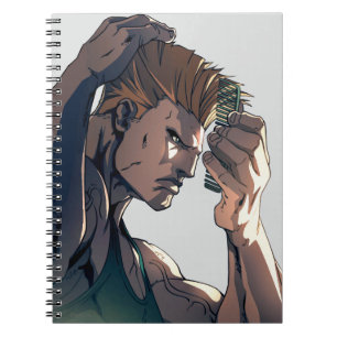 Carnet Perfidie peignant des cheveux