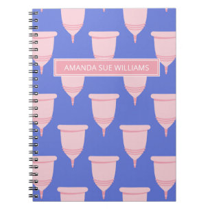 Carnet Period / Menstrual Cycle - Your Name /Monogram Not
