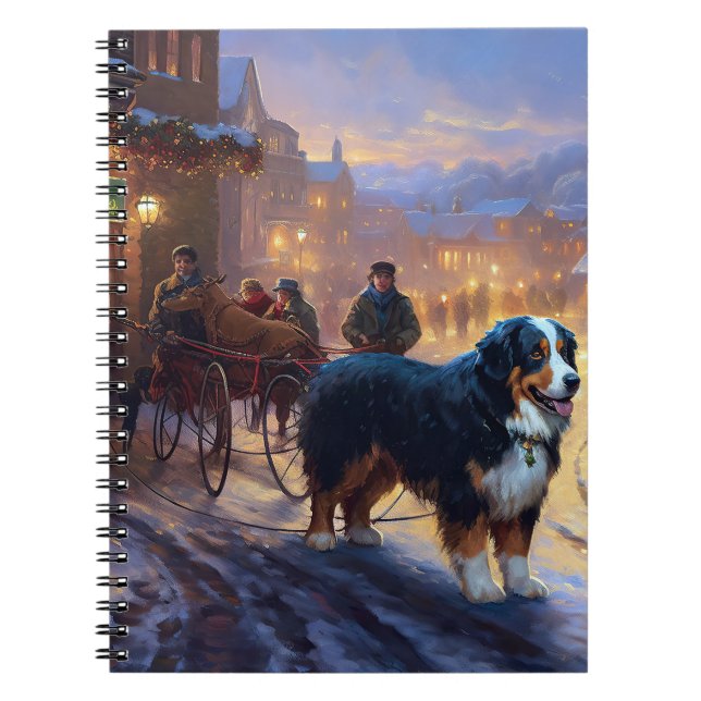 Carnet Période des Fêtes de Noël du Montagnard Bernois (Devant)