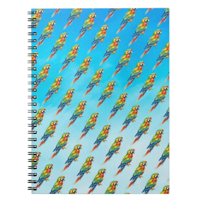 Carnet Perroquet (Devant)